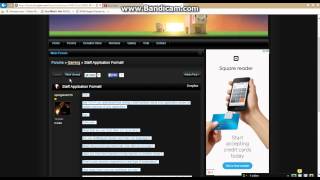 How to Make a Staff Application [upl. by Morgun]