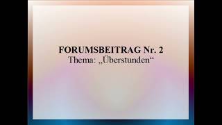 TELC B2 FORUMSBEITRAG Beispiel Nr 2 Schreiben Teil [upl. by Ruffin956]