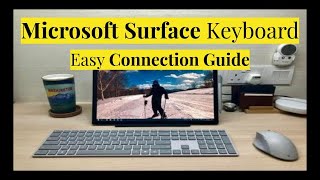 How to Pair a Microsoft Surface Keyboard Quick and Easy [upl. by Ycnej]