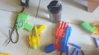 minha coleção de nerf [upl. by Lezirg938]