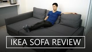 IKEA FRIHETEN Sofa Bed Review [upl. by Harlen]