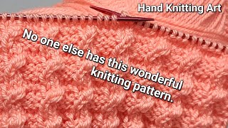 ⚡️A wonderful knitting pattern that no one else has [upl. by Eanod]