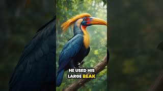 The Heroic Hornbill 🦅 Indian Story shorts [upl. by Neumann]