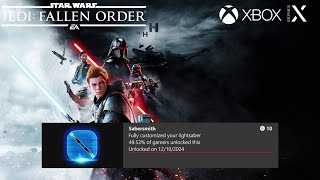 Star Wars Jedi Fallen Order Sabersmith Achievement [upl. by Nitaf973]