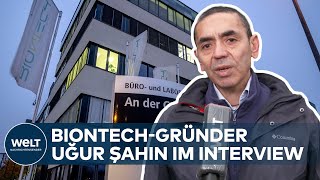 BiontechGründer Uğur Şahin im Interview zu seinem CoronaImpfstoff [upl. by Aretha]