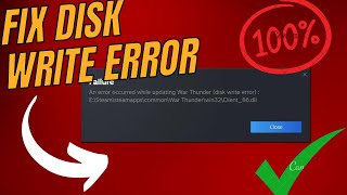 How To Fix Disk Write Error On Steam NEW [upl. by Alvira]