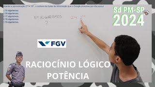 SDd PM  SP 2024 FGV Questão 24 [upl. by Gilbertina]