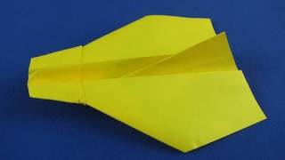 Origami airplane Paper airplanes tutorial Aereo invisibile tutorial Barracuda [upl. by Souvaine]