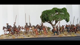 1519  Hernán Cortés Expedition 28mm Diorama [upl. by Anny]