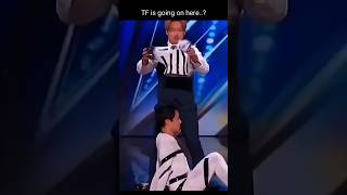 Americas got talent man zebra🦓 Change Magic Tutorial 🥵viralshorts ytshorts foryoupage [upl. by Forrest179]