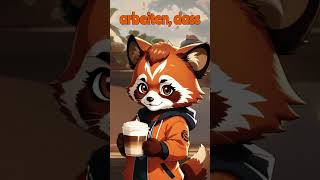 Charakter Sheet nachher im Stream vtuber furry redpanda artist shorts short twitch [upl. by Atilol]