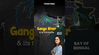 Ganga River amp its tributaries  Indian Geography parchamclasses ssc [upl. by Edette]