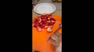 SLICING STRAWBERRIES ASMR STRAWBERRY FRUITS [upl. by Meuse]