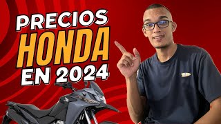 Precios de HONDA para 2024 ¡La XRE 300 Bajo de PRECIO [upl. by Tonjes]