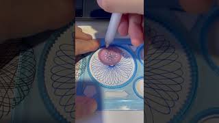 What does this pattern resemble Magic Ruler Small ruler big wisdom shorts spirograph [upl. by Emilie385]