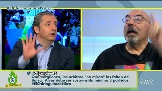 El Chiringuito  Ramos Marcos a Pedrerol quotVamos a ver tú y yo un partido y te explico las accionesquot [upl. by Nosle]