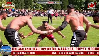 Canada Kabaddi 2024  Semi 1  Ross Kabaddi Cup 2024 [upl. by Parent173]