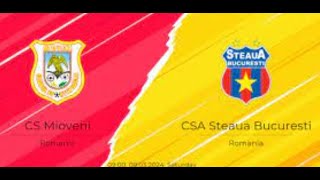 CS Mioveni vs CSA Steaua Bucuresti Live Streaming [upl. by Brodsky]