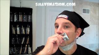 Merkur Futur Adjustable Safety Razor Shave and Review [upl. by Alasdair]