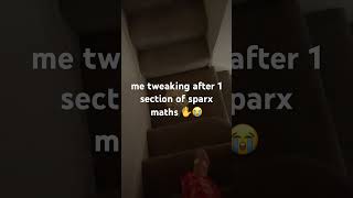 i can’t with sparx maths 🫣 sparx viral relatable fyp crazy dance [upl. by Galatia722]