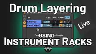 Enhance your Drum Samples in Ableton Live 11 using Instrument Racks 🥁 [upl. by Elwee867]