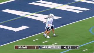 Villanova vs Brown Lacrosse Highlights  2023 College Lacrosse [upl. by Yar]