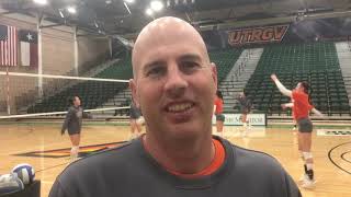 UTRGV Volleyball Set for WAC Tournament Championship Rematch [upl. by Bonnette]