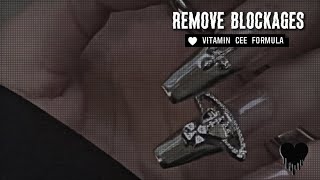 remove blockages  subliminal [upl. by Calabrese]