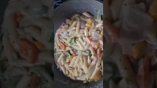 White sauce pasta recipe cheesy and saucy pasta whitesaucepasta cheesesauce diwalispecial recipe [upl. by Picardi]