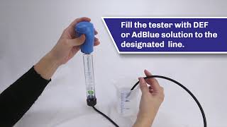 Diesel Exhaust Fluid DEF AdBlue Tester DEF906 [upl. by Yelrah262]