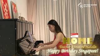 HOME  Piano Performance performed by Teacher Christine Natalie [upl. by Jareb]