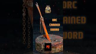 How To Make Orc Chained Sword P2 [upl. by Adlitam]