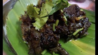 மண்ணீரல் வருவல்  manneeral varuval  சுவரொட்டி வருவல்  mutton spleen fry recipe in tamil [upl. by Camey]