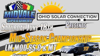 Midvale Speedway June 18th 2022 FEATURES [upl. by Douglas857]