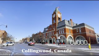 4K🇨🇦 CANADA Travel  COLLINGWOOD Ontario Canada [upl. by Nevart]