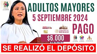 🔴SE REALIZÓ EL DEPÓSITO ADULTOS MAYORES PAGO PENSIÓN 65 Y MAS🔴 [upl. by Coster]