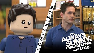 Lego Always Sunny  The Implication COMPARISON [upl. by Kylander]