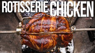 The Best Homemade Rotisserie Chicken  SAM THE COOKING GUY 4K [upl. by Aiem]