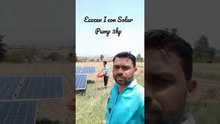 Ecozen Icon Solar Pump 3 hp [upl. by Aynekal451]