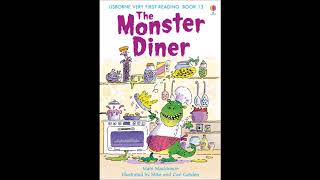 USBORNE VERY FIRST READING THE MONSTER DINNER [upl. by Eilssel803]