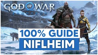 God of War Ragnarök  NIFLHEIM 100 Guide ALL Collectible Locations [upl. by Newton]