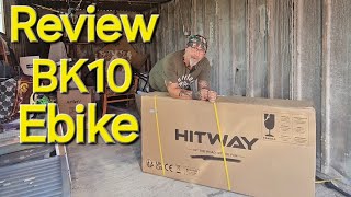 HITWAY EBIKE BK10 Off Road Bike [upl. by Moguel141]