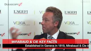 Lionel Aeschlimann of Mirabaud on Swiss asset management [upl. by Anesusa982]