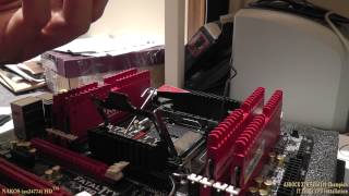 i7 3930K CPU installation  Asrock X79 Fatal1ty Champion [upl. by Ingamar13]