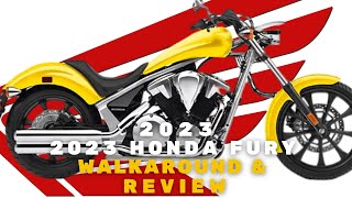 2023 Unleash the King of the Road Honda Fury Motorcycle Review [upl. by Huey]