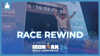 Race Rewind  2024 VinFast IRONMAN World Championship Kona Mens Edition [upl. by Ardnaiek]