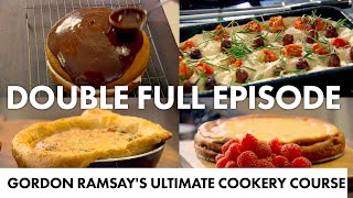 Gordon Ramsays Ultimate Guide To Baking  DOUBLE FULL EPISODE  Ultimate Cookery Course [upl. by Accever]