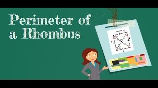 Perimeter of a RhombusMooMooMath [upl. by Phelips489]