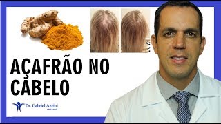 Como Usar Açafrão Para Fortalecer o Cabelo  Dr Gabriel Azzini [upl. by Eremahs656]