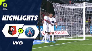 STADE RENNAIS FC  PARIS SAINTGERMAIN 1  3  Highlights  SRFC  PSG  20232024 [upl. by Ysle]